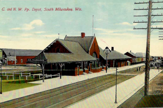 C and N W Ry Depot_Front